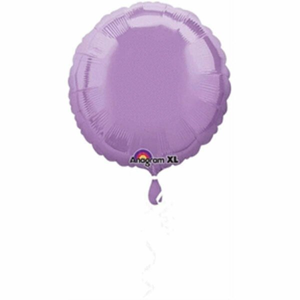 Goldengifts HX Pearl Lavender Round Foil Flat Balloon GO3587148